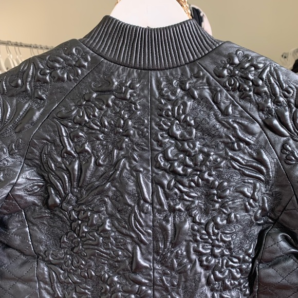Antik Batik Maxou Black Leather Jacket - Picture 3 of 4